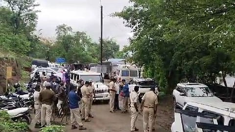 Fort Vardhangad Police Action
