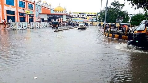 nanded rain update heavy rainfall in kinvat mahur flood ndrf monsoon weather