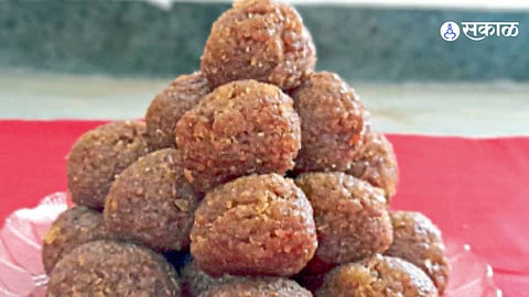 Aliv Ladoo aliv seeds benefits in marathi social media