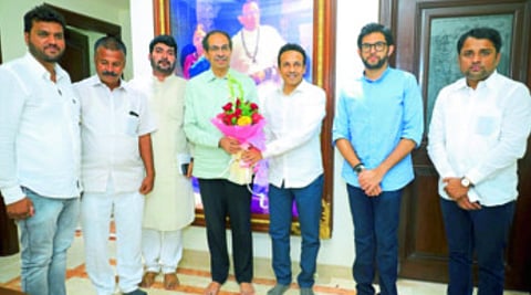 Indrajit Gujar joins Shiv Sena Thackeray Group Mumbai