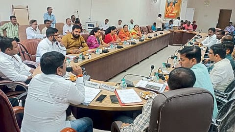 why provision for corporator fund in budget Barskar