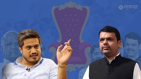 Rohit Pawar Devendra Fadnavis