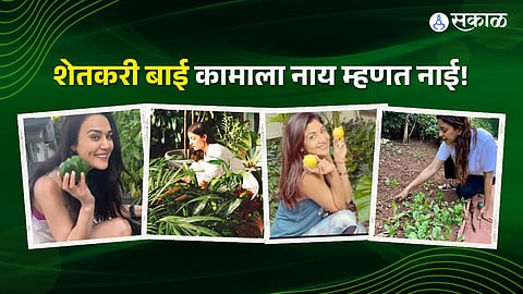 bollywood actress who love gardening shilpa shetty