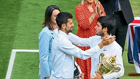 novak djokovic appreciate carlos alcaraz wins wimbledon hardest way sport