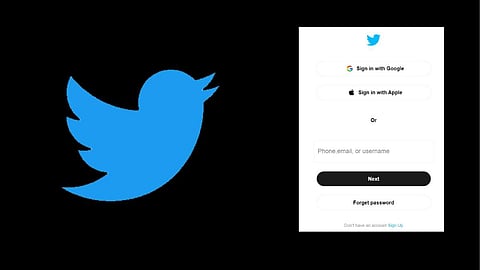 Twitter Sign Up