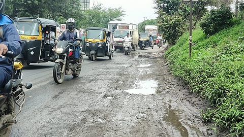 road construction katraj kondwa road repair pathole administration pmc