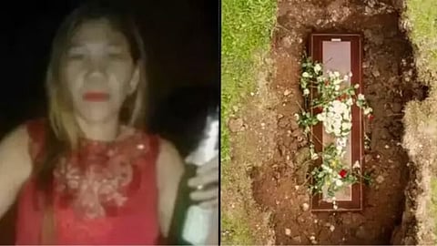 Crime News : धक्कादायक! महिलेला जिवंत पुरलं; 11 दिवसांनंतर कबर खोदून बाहेर काढलं