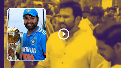 Rohit Sharma Temple Visit