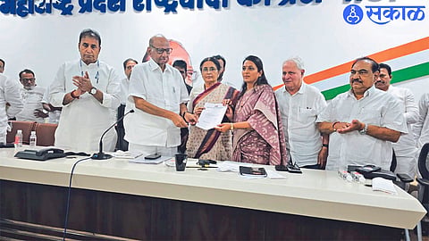 State President of Nationalist Women Alliance adv rohini khadse jalgaon news