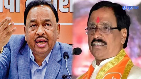 Narayan Rane and Vinayak Raut