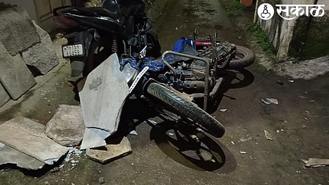 vandalized bikes
