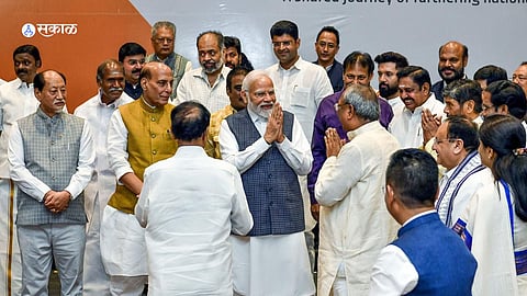 Narendra Modi to NDA MP