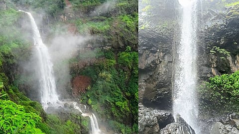 Mhwakada waterfall in Shirala