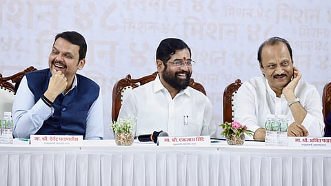 Eknath Shinde Devendra Fadnavis Ajit Pawar