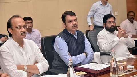 Eknath Shinde, Devendra Fadnavis and Ajit Pawar