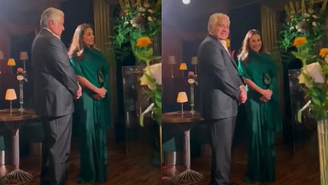 fFormer Solicitor General of India Harish Salve tied the knot for the third time
