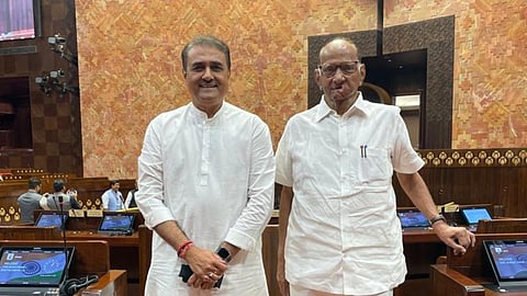 Praful Patel
and SHarad Pawar