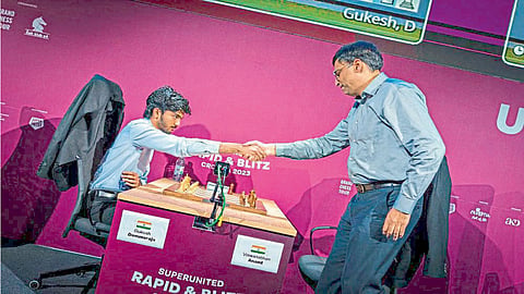 gukesh replaces anand as indias top chess player after 37 years