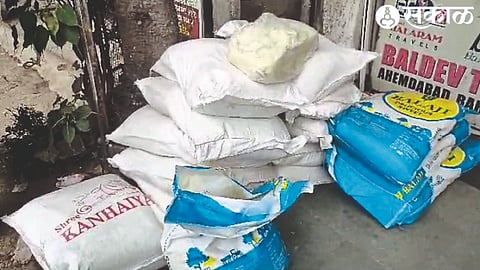 Adulterated Mawa seized from Dwarka area.