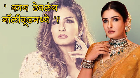Raveena Tandon compare Tollywood and Bollywood