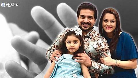 pushakar jog emotional post for daughter felisha viral on social media