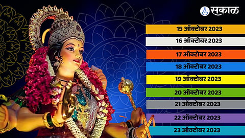 Navratri: जाणून घ्या नवरात्रीचे नऊ रंग आणि त्याची महती