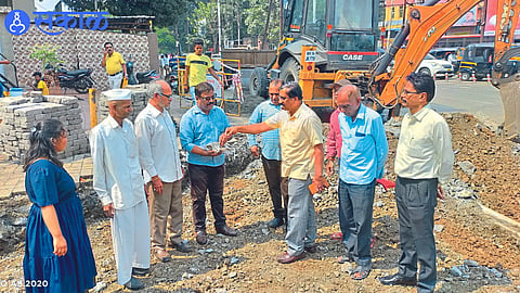 change again in smart road planning of smart city project nashik news