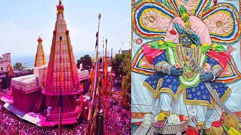 Navratri Festival Kolhapur Jyotiba Temple Jagar Ceremony