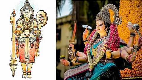 Navratri Festival Mahalakshmi