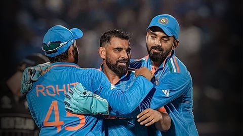 mohammed shami statement playing 11 after take 5 wickets india vs new zealand World Cup 2023 cricket news in marathi