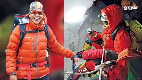 mount everest climbed by manisha waghmare chhatrapati sambhaji nagar marathi news