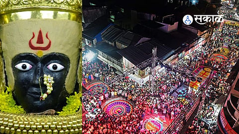 Shardiya Navratri Festival Kolhapur Ambabai Darshan
