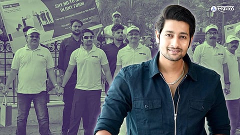 Akash Thosar for anti-corruption campaign, did this thing