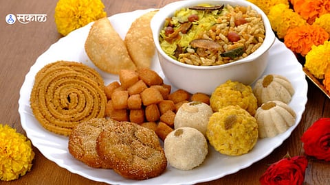 diwali faral food product price chakli chivda laddu chhatrapati sambhajinagar