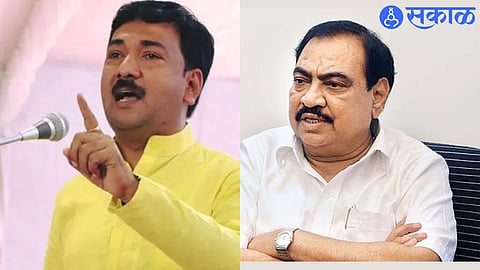 unmesh patil and eknath khadse
