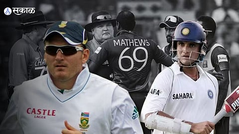 Sourav Ganguly Came To Bat After Six Minutes Was Not Timed Out