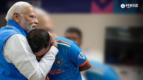 Narendra Narendra Modi video Mohammad Shami Met world cup 2023