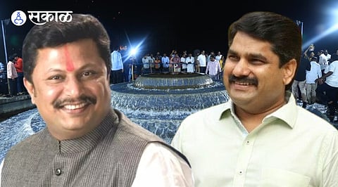 Kalammawadi Dam Water Pipeline scheme Satej Patil vs Rajesh Kshirsagar