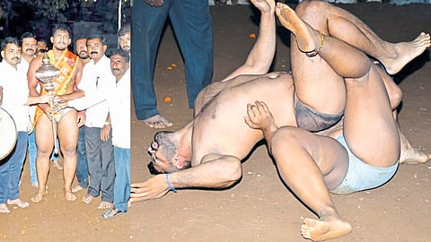Wrestling Competition Sangli