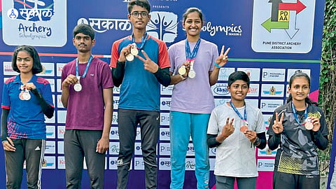 Schoolympics 2023 : तिरंदाजीत अखेरच्या दिवशी गोखळीच्या गुरुकुल विद्यामंदीरने पटकावले पाच पदक