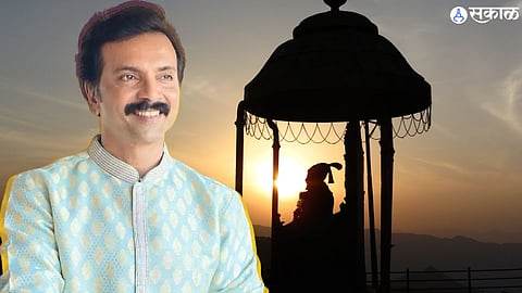 milind gawali post on lohgad killa and chhatrapati shivaji maharaj
