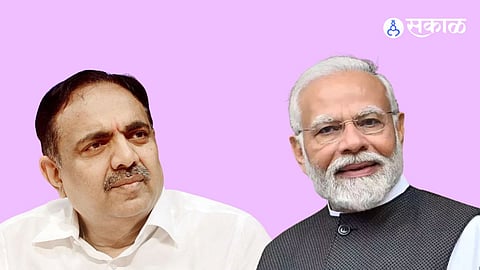 ncp leader Jayant Patil Citing the report directly targeted the Modi government knp94