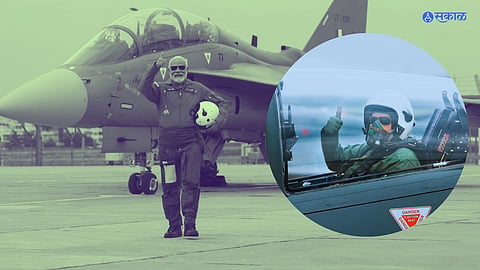 Modi Tejas: ढगात कुणाला टाटा...? मोदींच्या तेजस उड्डाणावर नेटकऱ्यांच्या भन्नाट प्रतिक्रिया