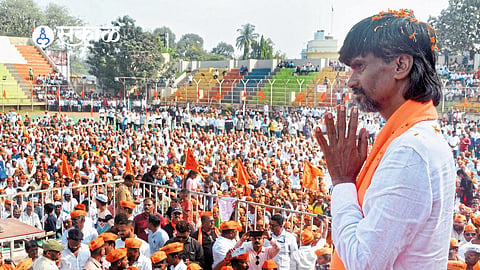 Maratha Reservation Sangli Sabha Manoj Jarange-Patil