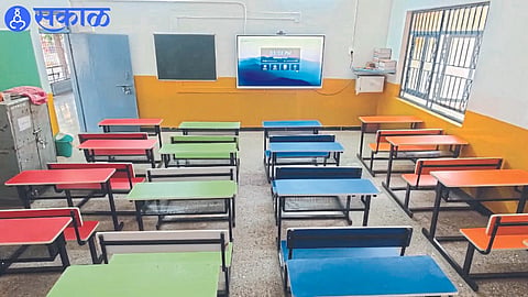 Municipal Smart School in Kathe Galli.