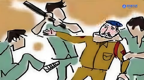 Police Officers Attacked in Nagpur: Two Cops Injured by Mentally Ill Accused