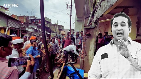 Karad: 'मुजावर काॅलनीत झालेल्या स्फोटाबाबत हिवाळी अधिवेशनात आवाज उठवणार', आमदार राणे