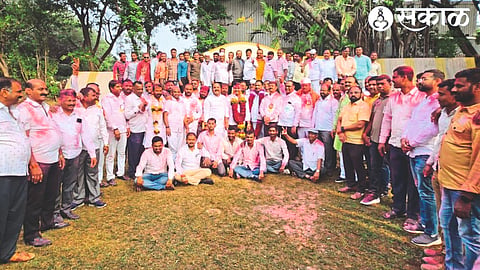 Apala Panel wins in Nashik Taluka Shetki Sangh Election Sarshi of Pingle group shock to Chumbhale group Nashik Political
