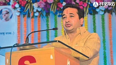 MLA Nitesh Rane Warns regarding Sane Guruji Sanstha nashik news