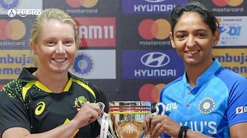 India Vs Australia Women's 1st ODI Marathi News